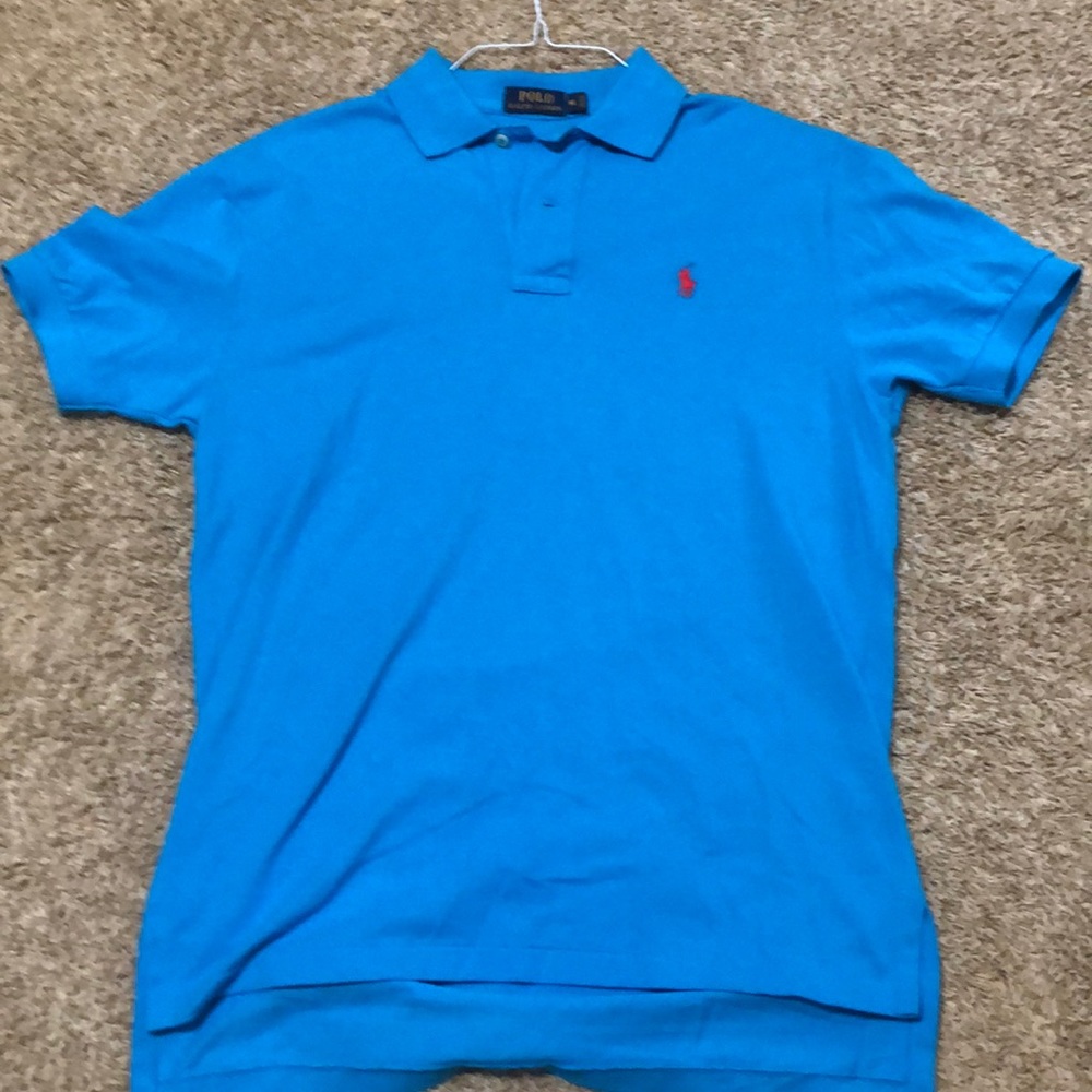 Adult M | Polo Golf Shirt | Blue